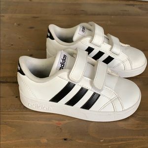 Gently used Toddler Adidas Shoes Size 9